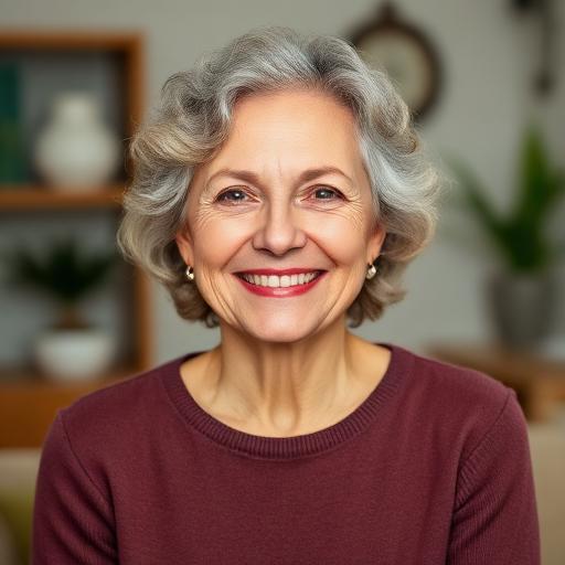 Portrait von Ingrid M., 65